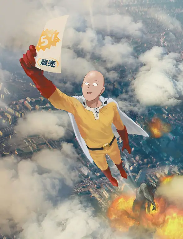 Saitama, karakter utama One Punch Man