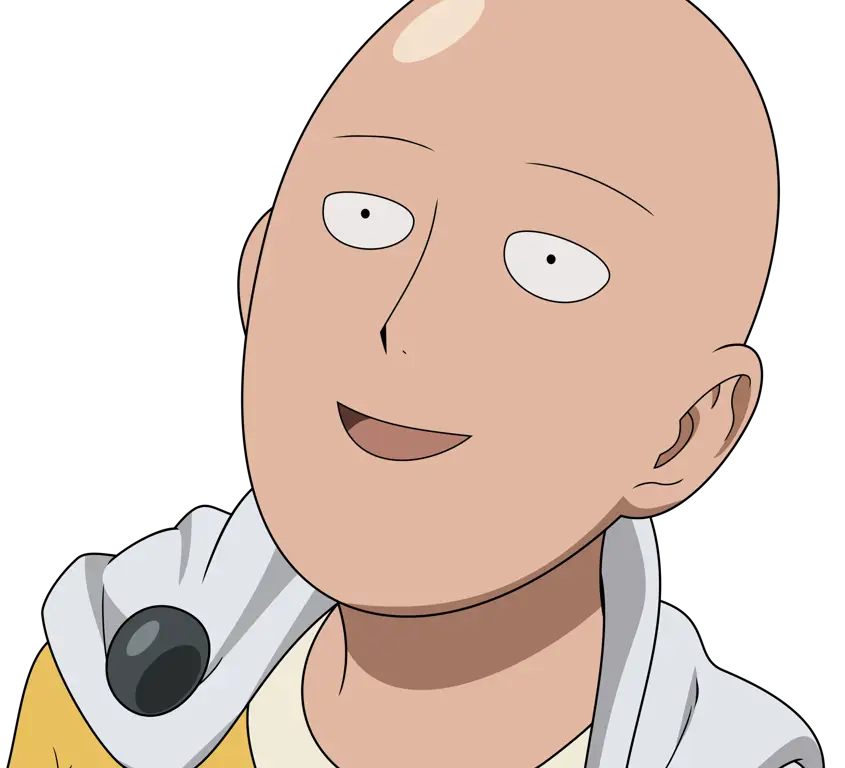 Gambar Saitama, tokoh utama One Punch Man