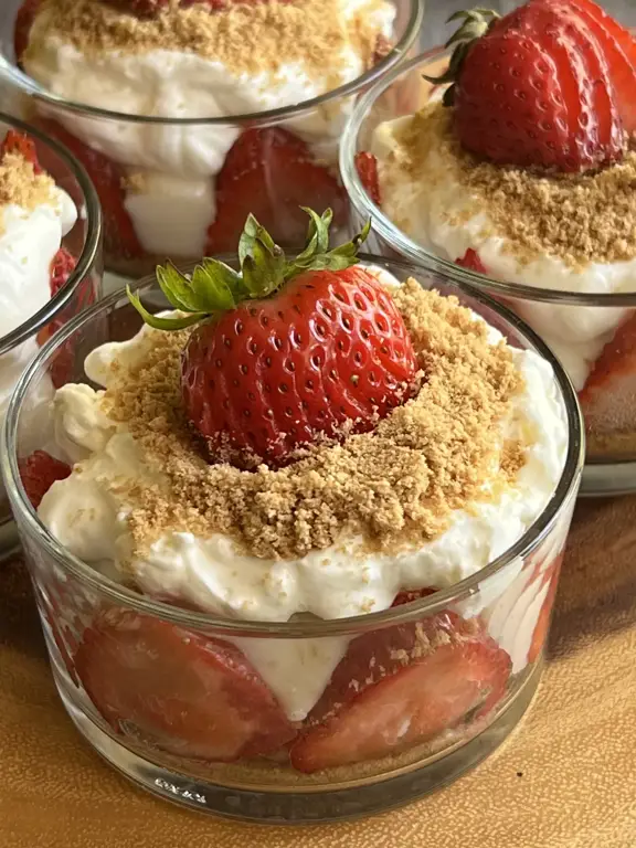 Puding Susu Strawberry yang Lezat dan Menyegarkan