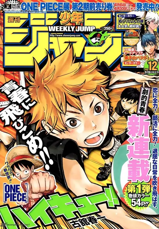 Sampul Manga Haikyuu!!