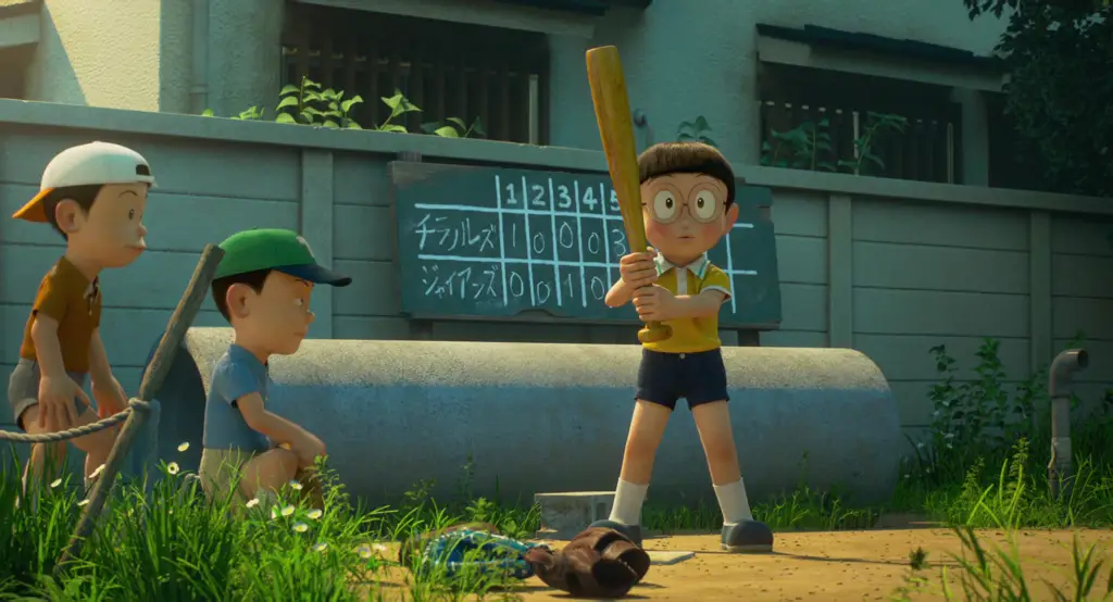 Screenshot adegan mengharukan dari film Doraemon Stand By Me 2