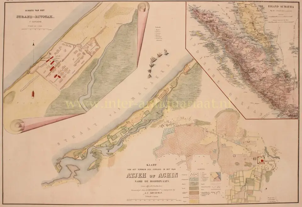 Gambar yang menggambarkan sejarah konflik di Aceh