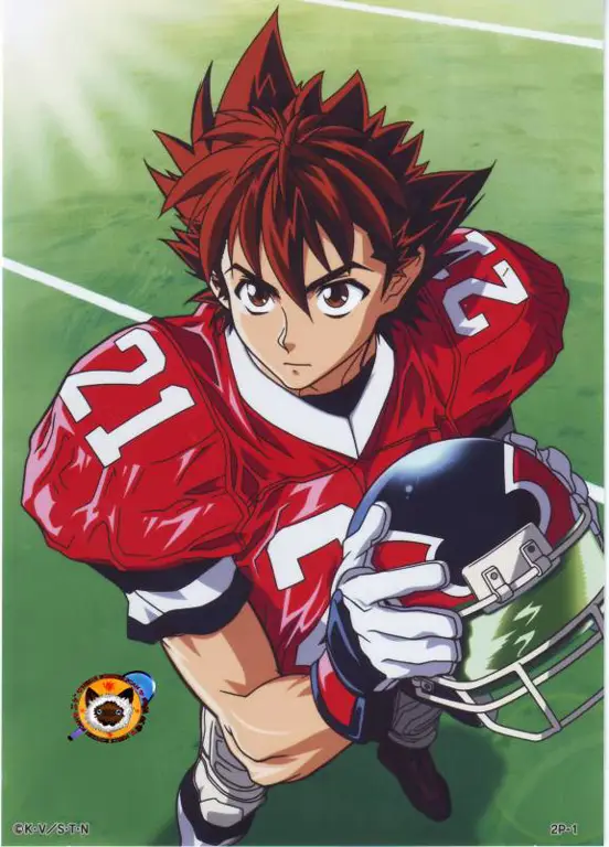 Gambar Sena Kobayakawa, karakter utama Eyeshield 21