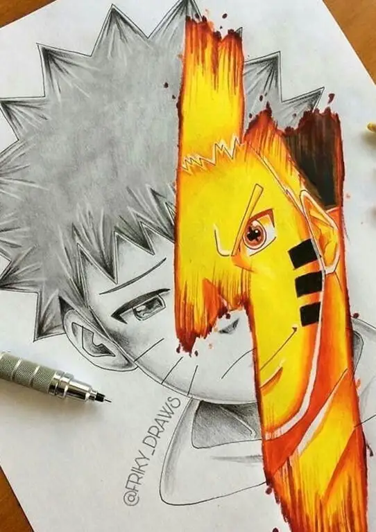 Karya seni anime yang positif