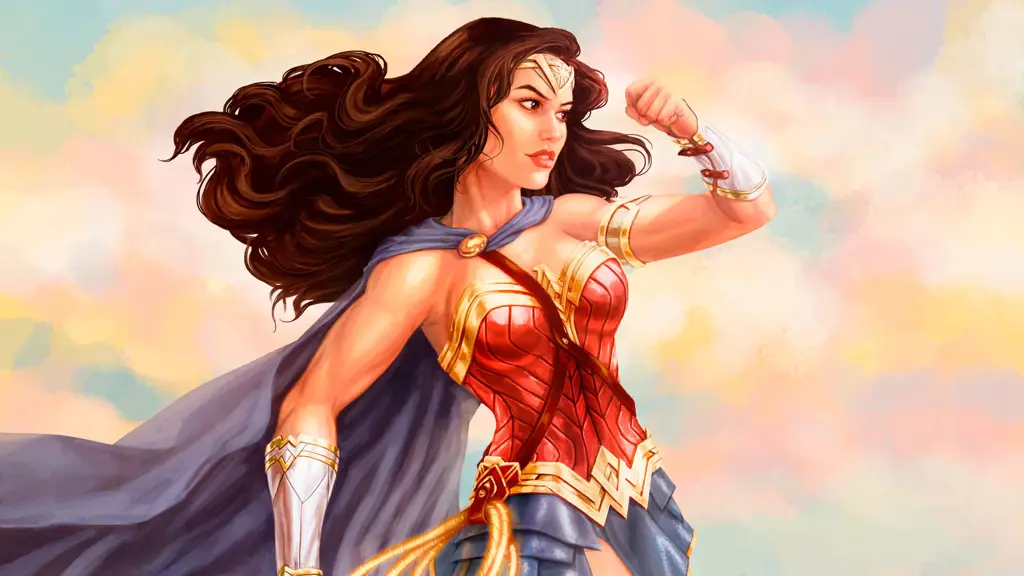 Gambar digital Wonder Woman