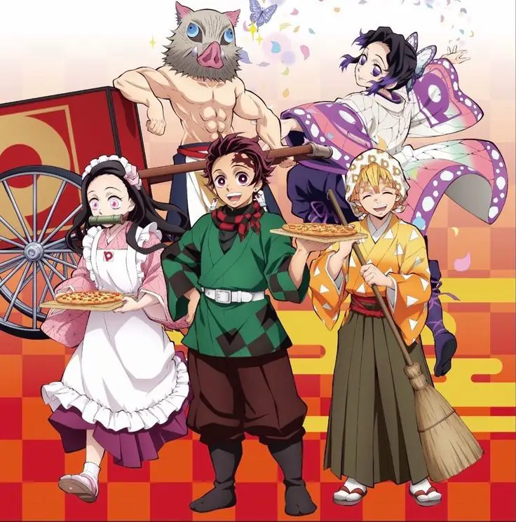 Gambar resmi dari Kimetsu no Yaiba