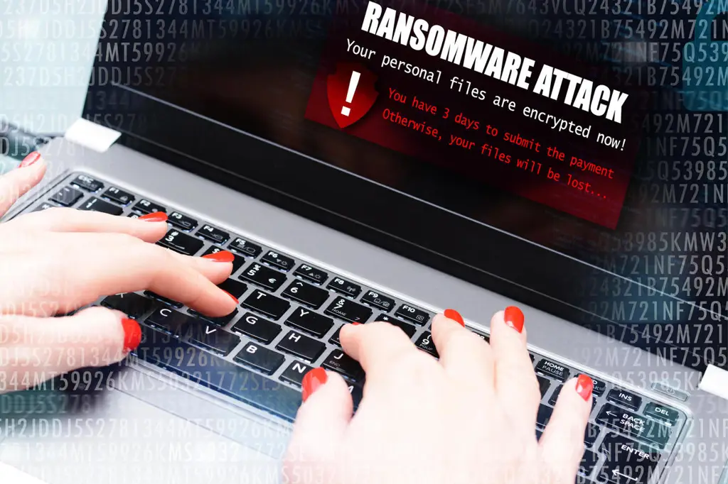 Ilustrasi serangan ransomware