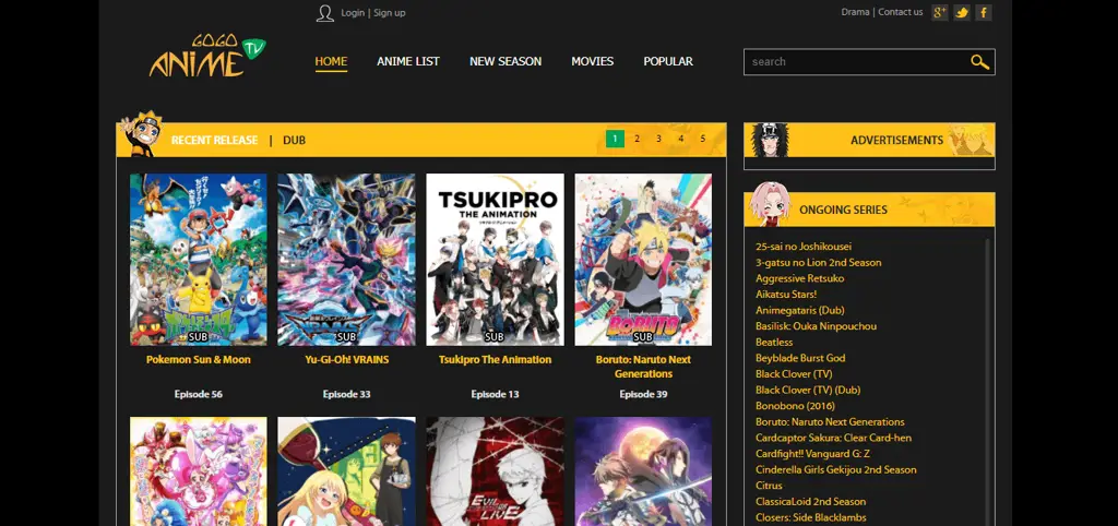 Gambar situs streaming anime yang aman dan legal