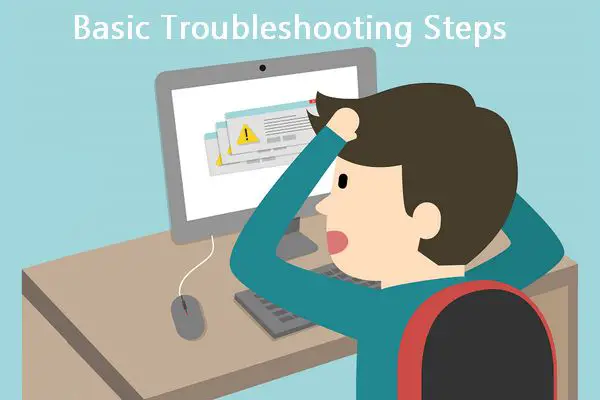 Gambar troubleshooting komputer