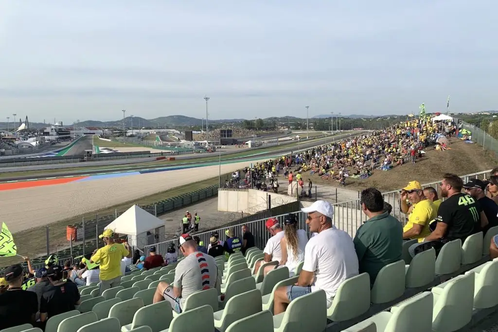 Penonton MotoGP di Misano