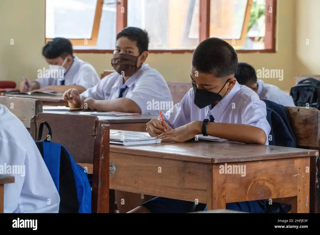 Gambar ruang kelas SMA di Indonesia