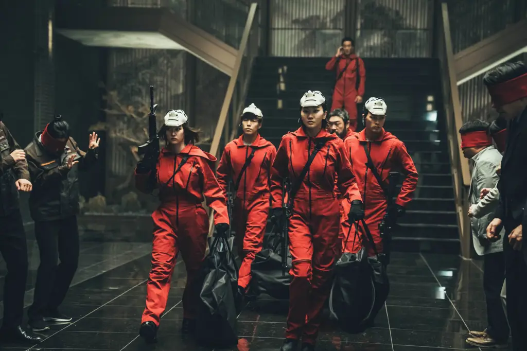 Adegan menegangkan dari Money Heist Korea