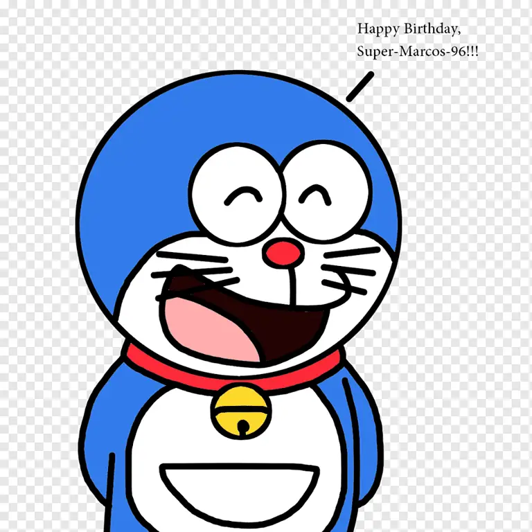 Keluarga bahagia menonton film Doraemon