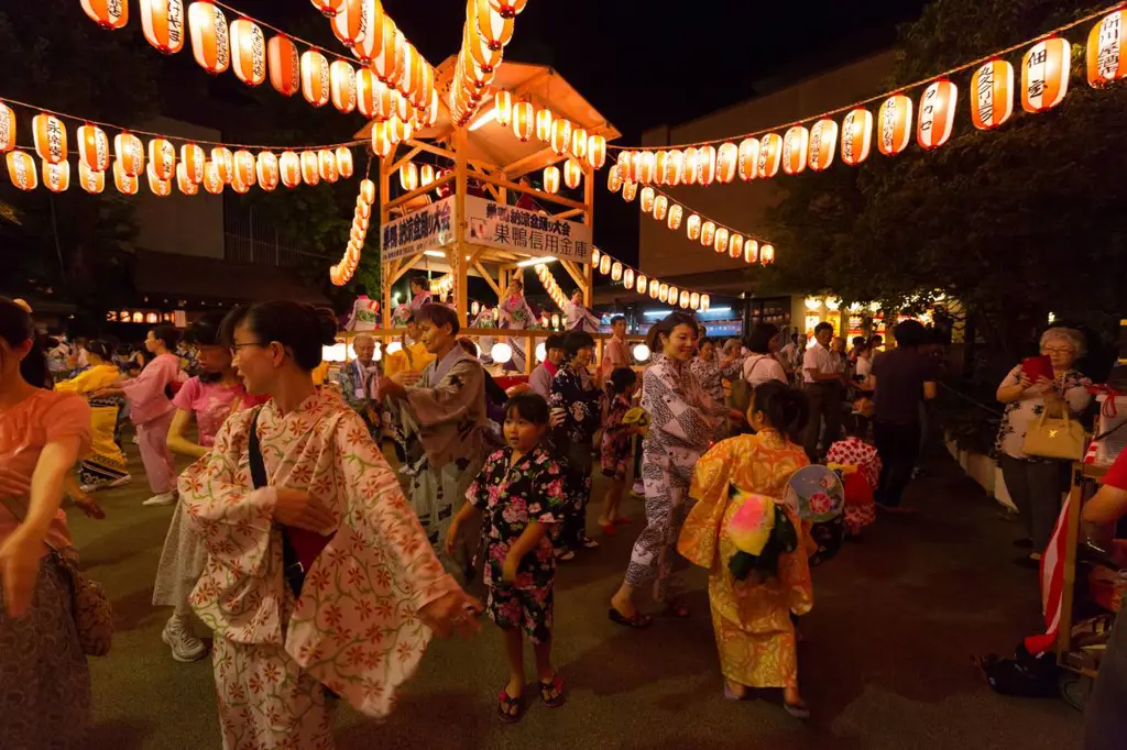 Festival Jepang yang meriah dan penuh warna