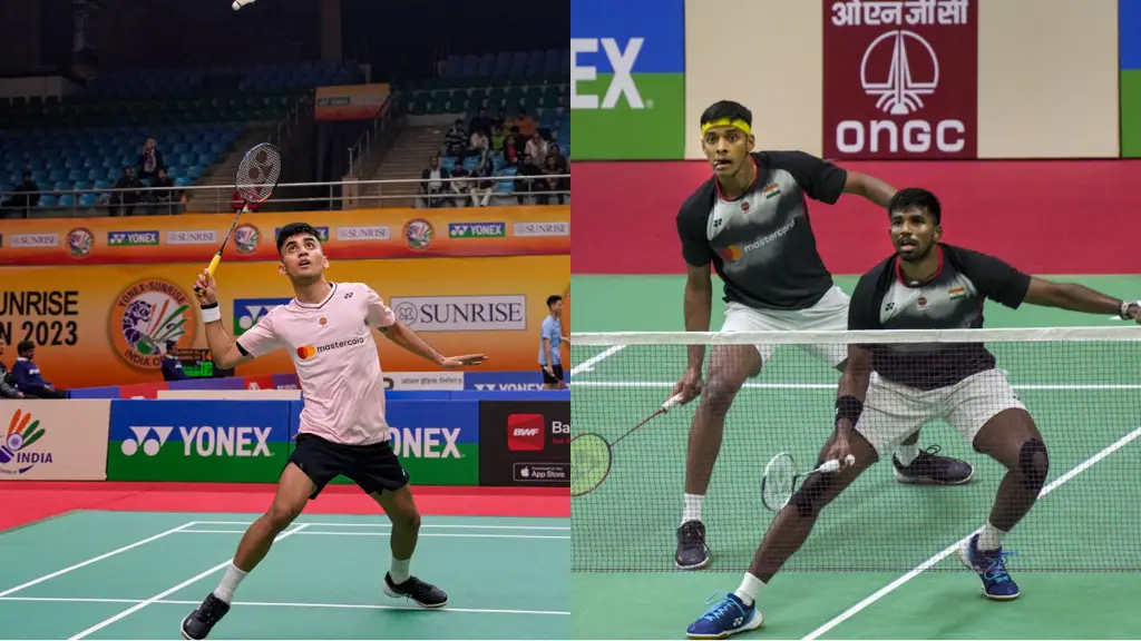 Gambar suasana pertandingan Japan Open 2023