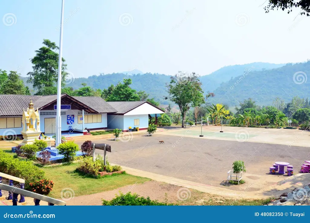 Adegan sekolah di Thailand