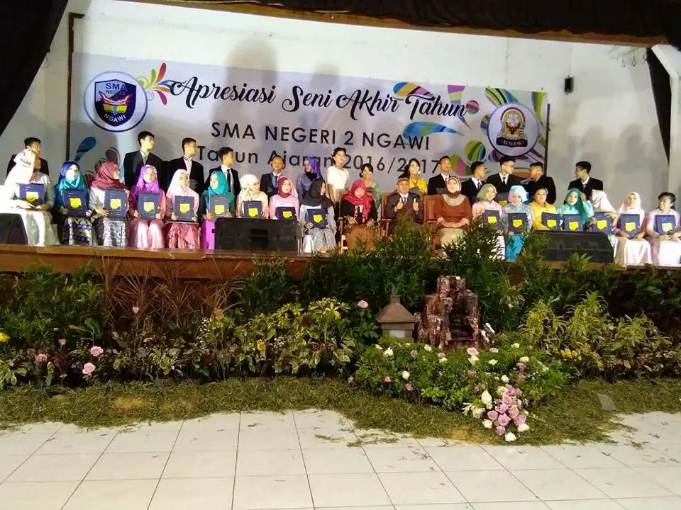 Foto siswa SMA Swadaya Bandung yang sedang wisuda