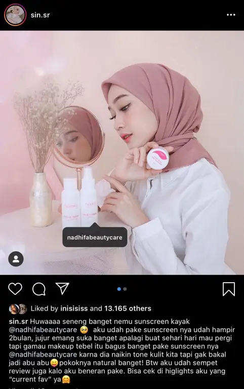 Contoh postingan Instagram yang sukses di Indonesia