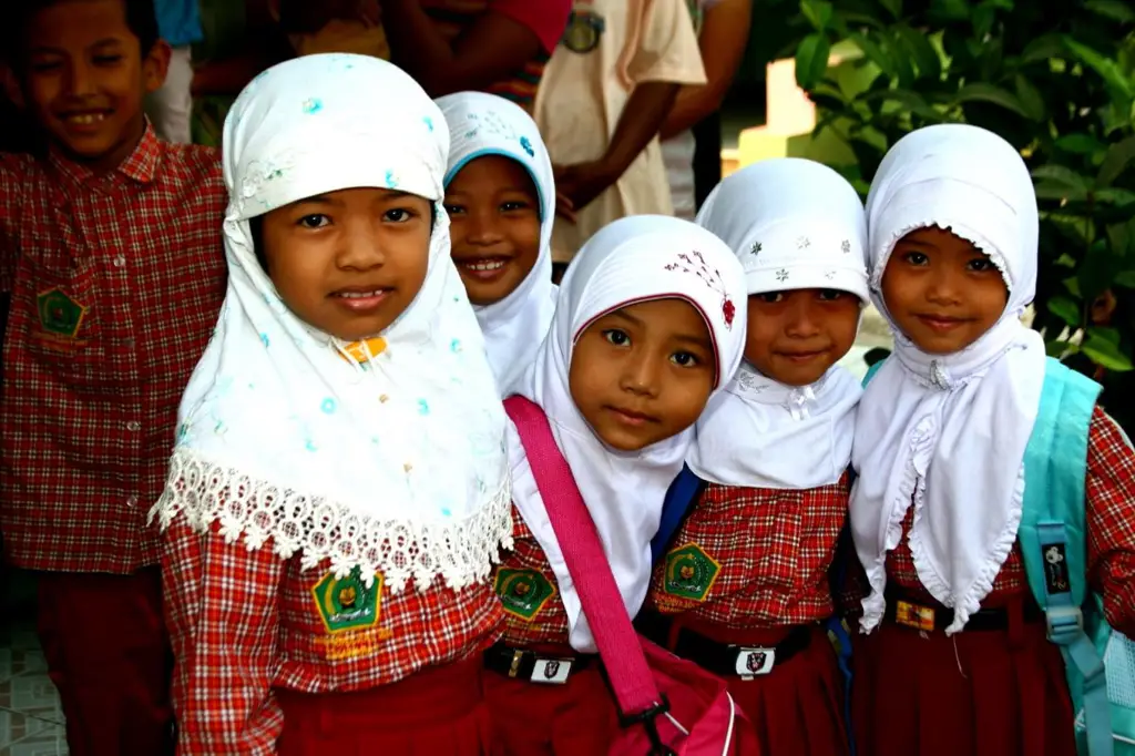 Siswa Siswi Indonesia yang Bahagia