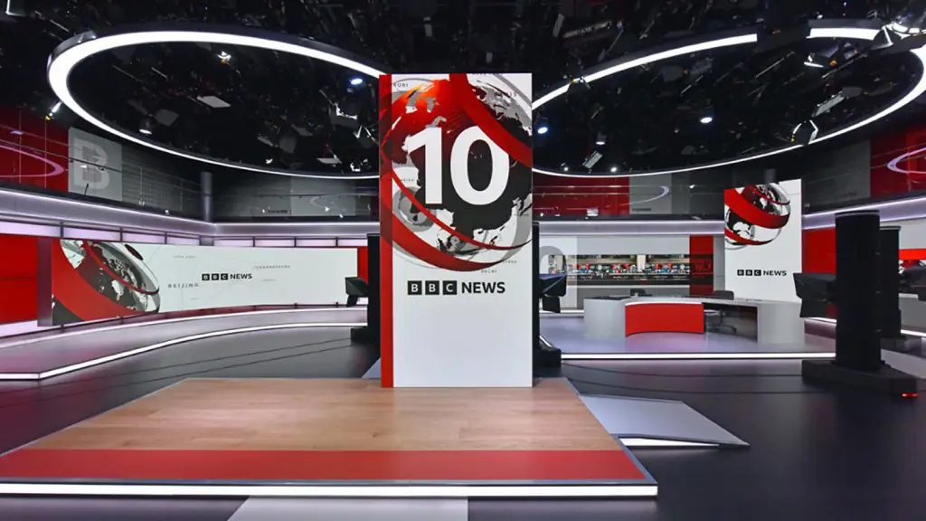 Studio berita BBC