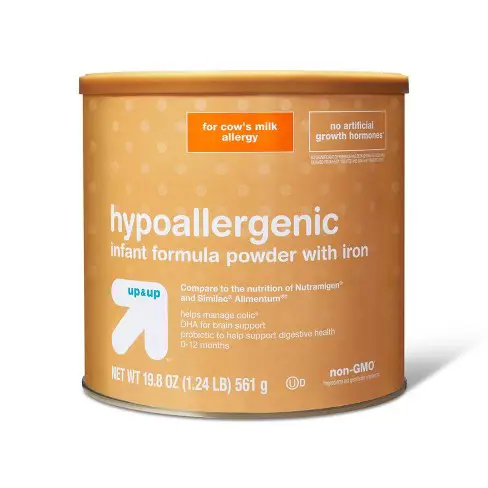 Gambar bayi minum susu formula hypoallergenic