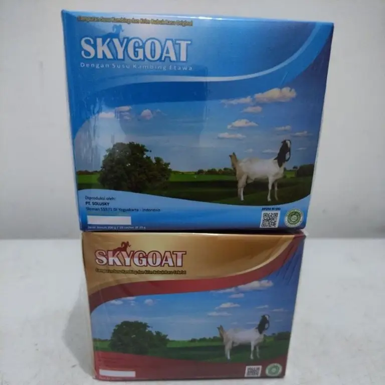 Berbagai varian rasa Susu Skygoat yang menarik