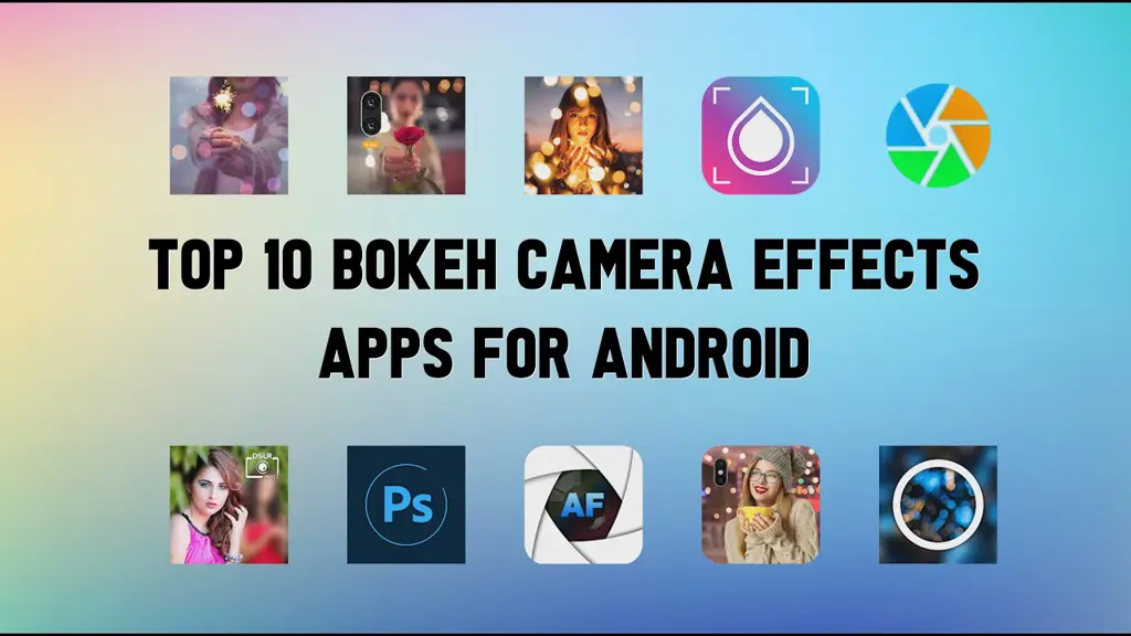 Perbandingan aplikasi edit video dengan efek bokeh