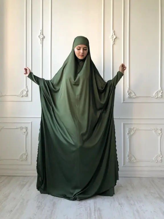 Model baju hijab untuk wanita gemuk