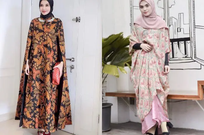 Model Tunik Batik Kombinasi untuk Wanita Berhijab