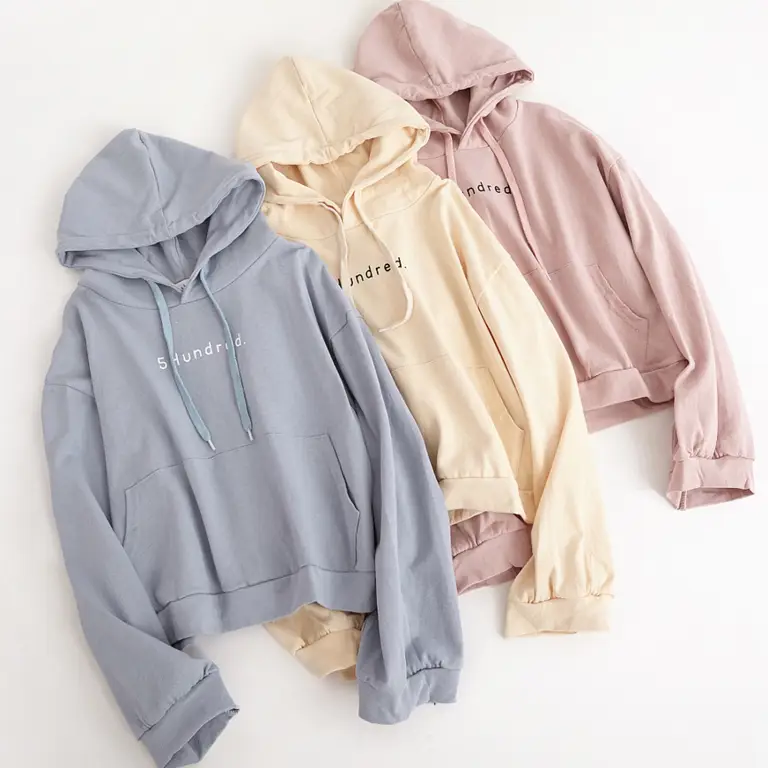 Hoodie wanita Korea dengan harga terjangkau dan kualitas baik