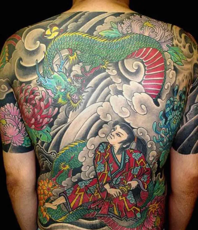 Gambar tato yakuza