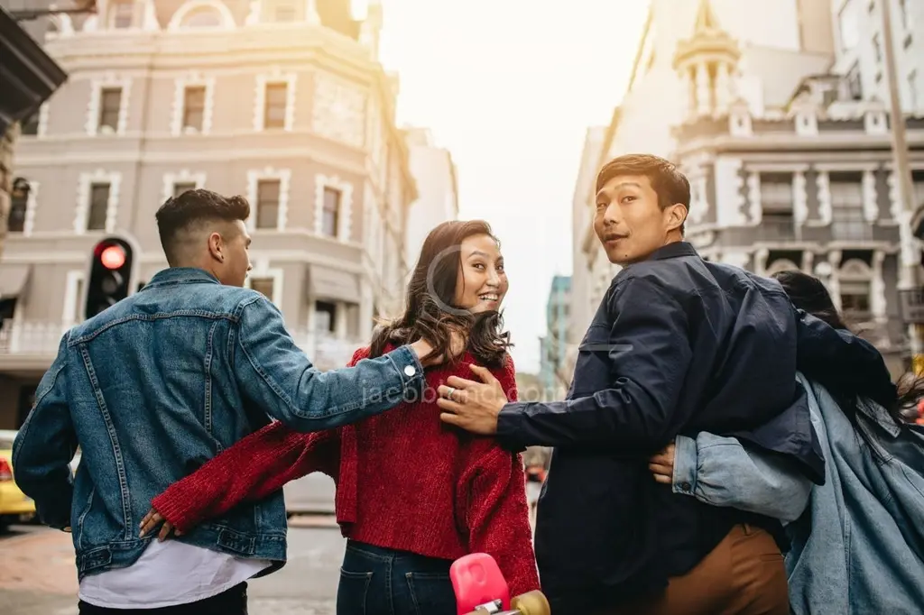 Gambar teman-teman Korea sedang berkumpul