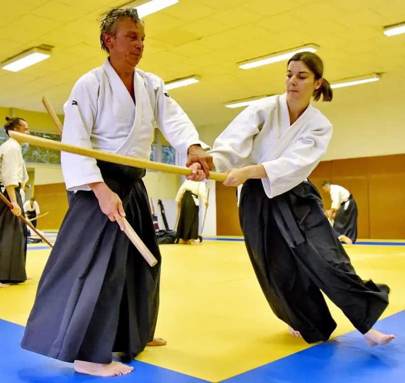 Gambar dojo Aikido tempat Anzai Sensei mengajar