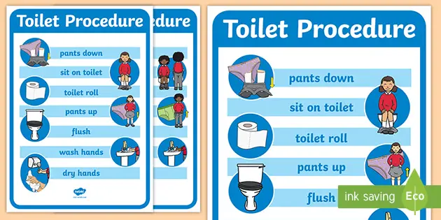 Infografis tentang tips keamanan dan kebersihan di toilet umum