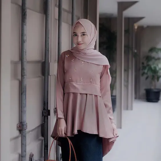 Gaya hijab untuk wanita pendek