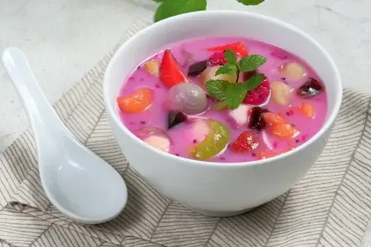 Resep es buah susu yang lezat dan mudah dibuat