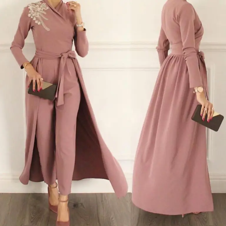 Gaya busana muslim jumpsuit yang stylish