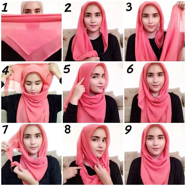 Tips dan trik memakai hijab