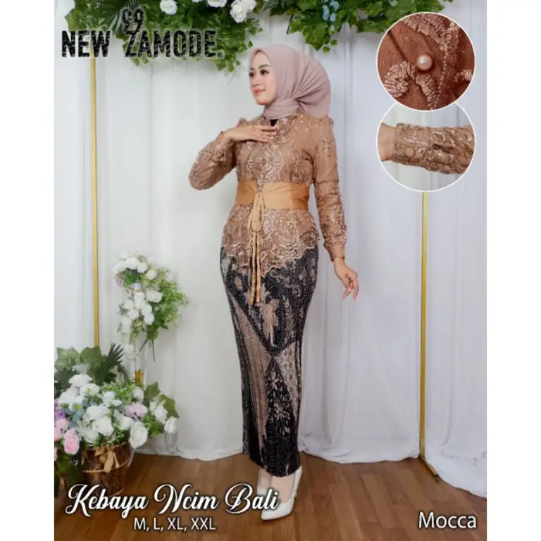 Model kebaya modern non hijab untuk berbagai bentuk tubuh