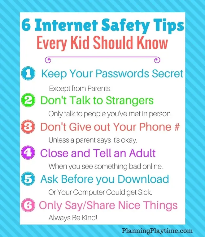 Tips menjaga keamanan anak-anak di internet