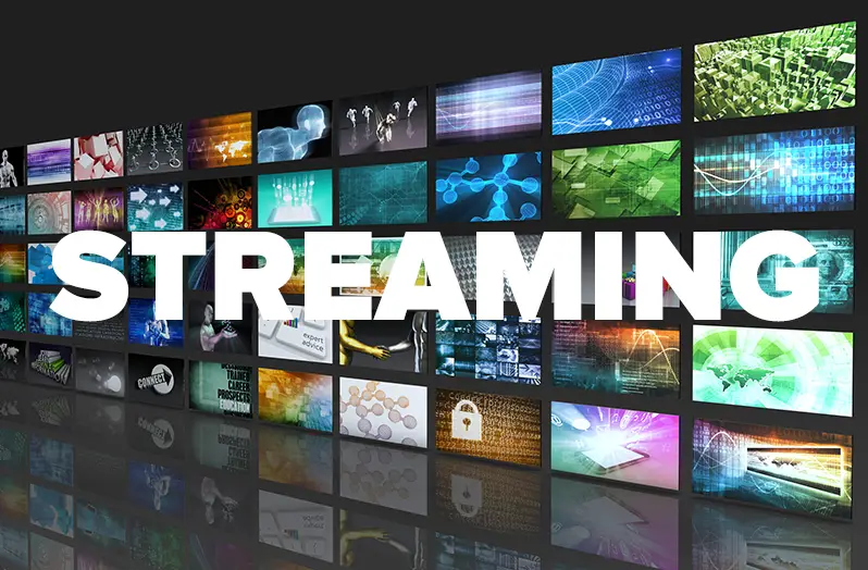 Ilustrasi streaming online yang aman