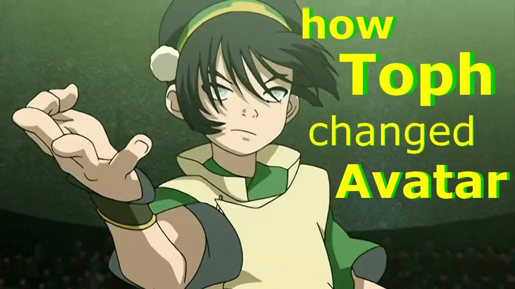 Gambar Toph Beifong, guru bumi Aang