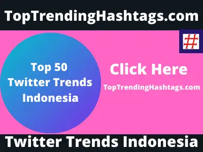 Gambar yang menampilkan topik-topik trending di Indonesia