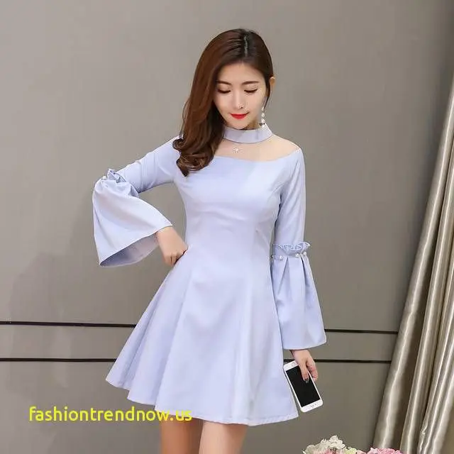 Berbagai model dress pesta Korea yang stylish dan elegan