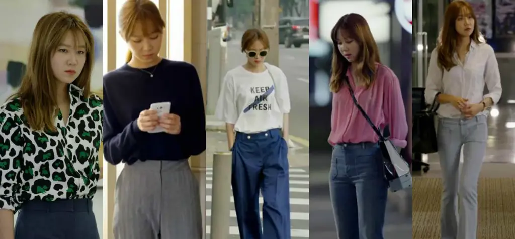 Gambar tren fashion dari drama Korea