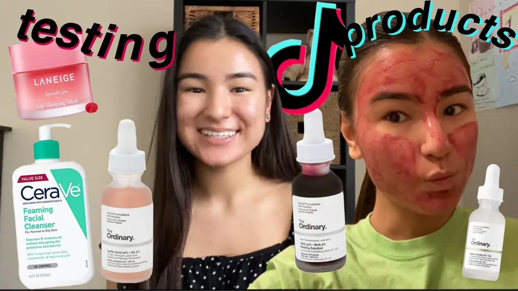 Gambar berbagai tren skincare viral di TikTok