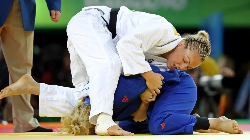 Foto pertandingan Judo