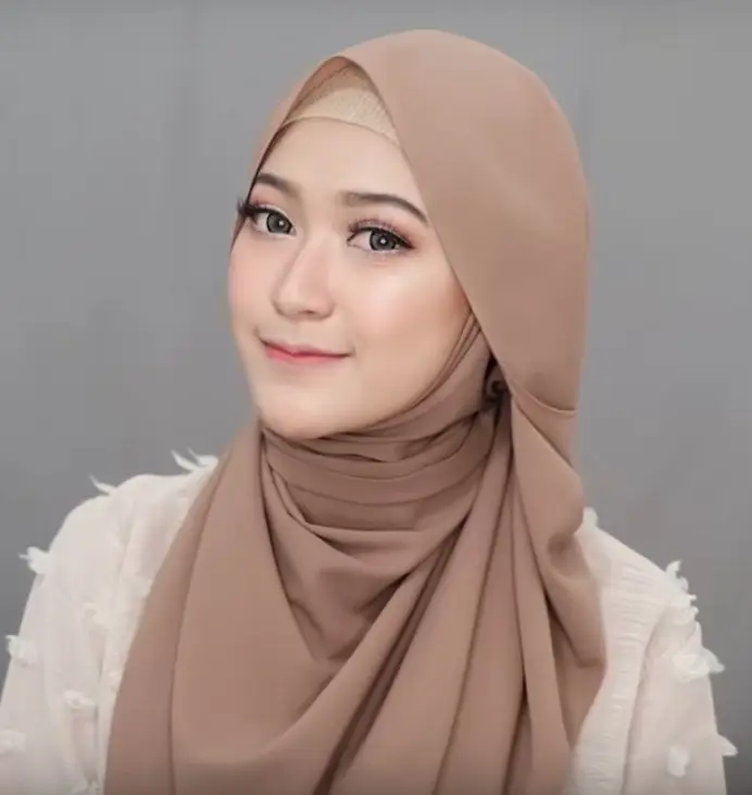 Tutorial memakai hijab pashmina berbagai model