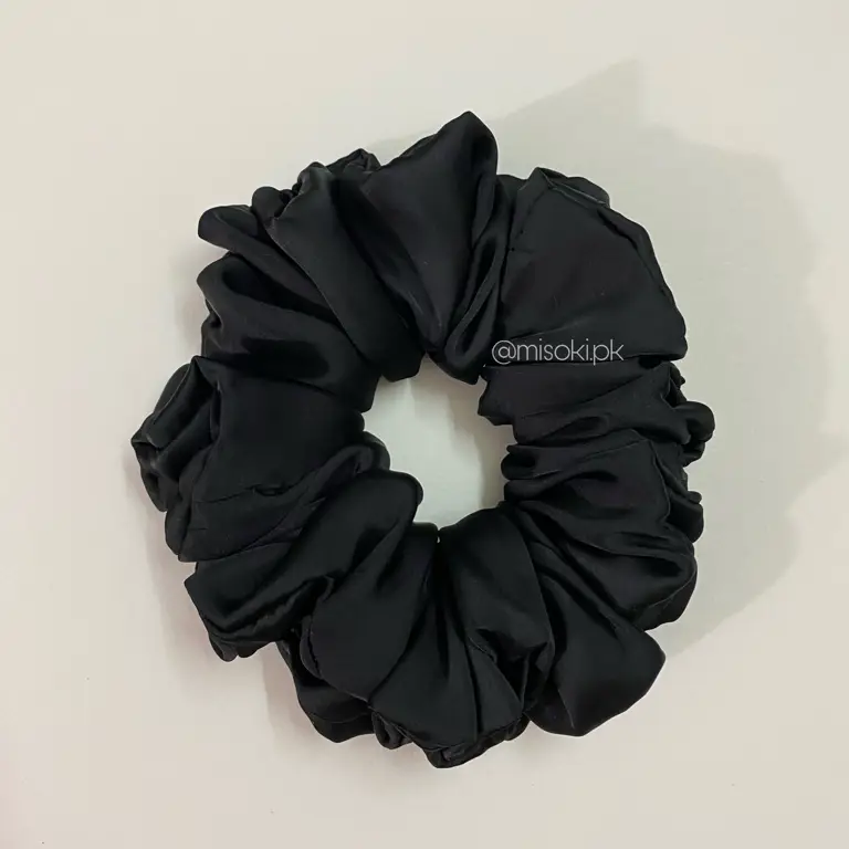 Tutorial pemakaian hijab scrunchie