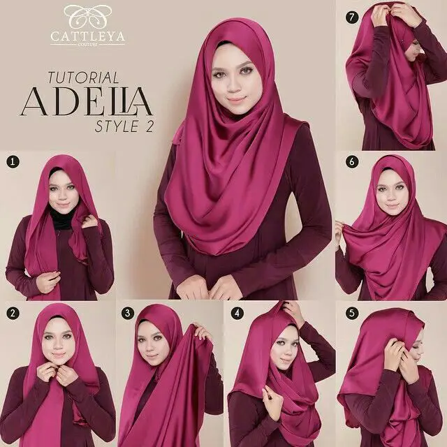 Tutorial hijab stylish